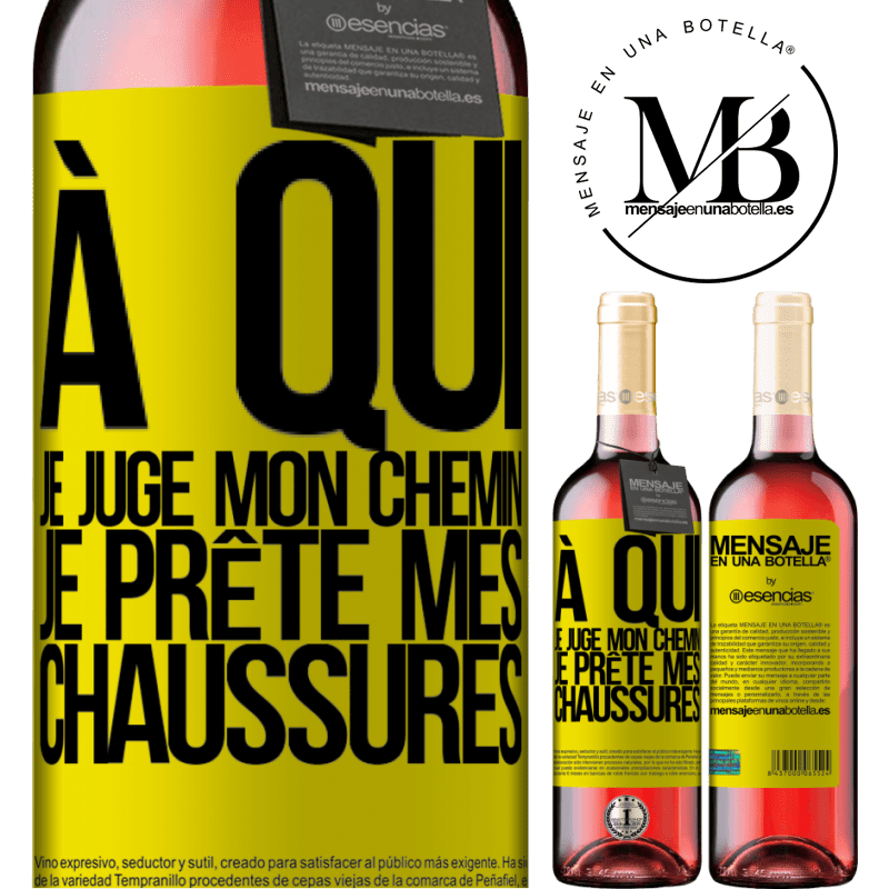 «À ceux qui jugent mon parcours, ils peuvent emprunter mes chaussures» Édition ROSÉ