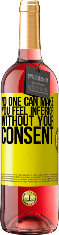 «未经您的同意，没有人会让您自卑» ROSÉ版