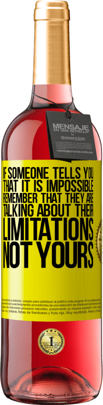 «Если кто-то говорит вам, что это невозможно, помните, что они говорят о своих ограничениях, а не о ваших» Издание ROSÉ