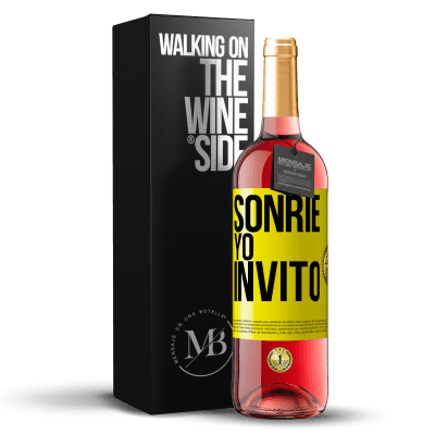 «Sonríe, yo invito» Edición ROSÉ