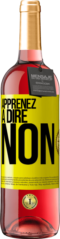 «Apprenez à dire non» Édition ROSÉ