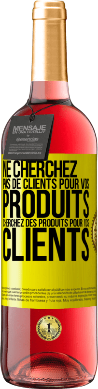 29,95 € Envoi gratuit | Vin rosé Édition ROSÉ Ne cherchez pas de clients pour vos produits cherchez des produits pour vos clients Étiquette Jaune. Étiquette personnalisable Vin jeune Récolte 2025 Tempranillo