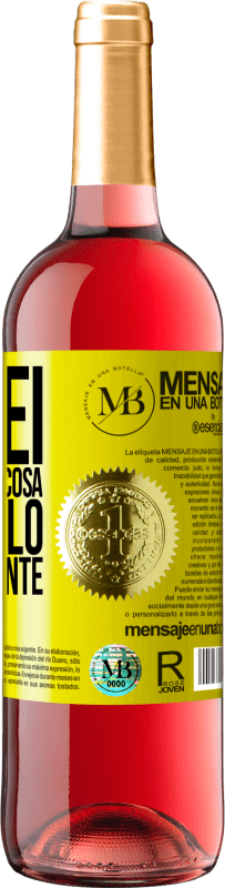 «Se sei bravo in qualcosa, non farlo gratuitamente» Edizione ROSÉ