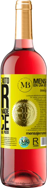 «El precio del éxito. Vivir unos años como nadie lo hace, para después vivir como nadie puede» Edición ROSÉ
