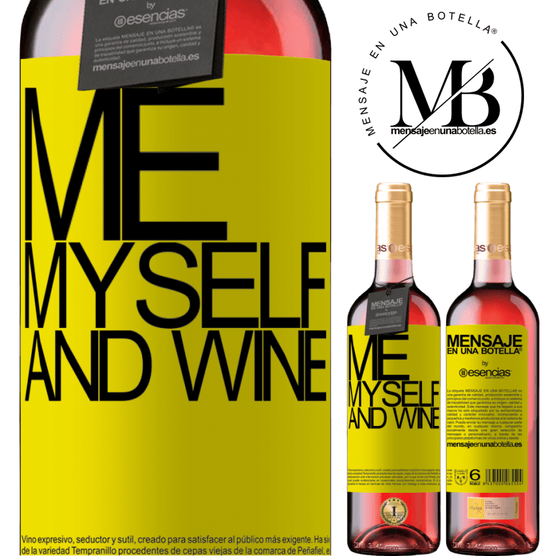 «Me, myself and wine» ROSÉエディション