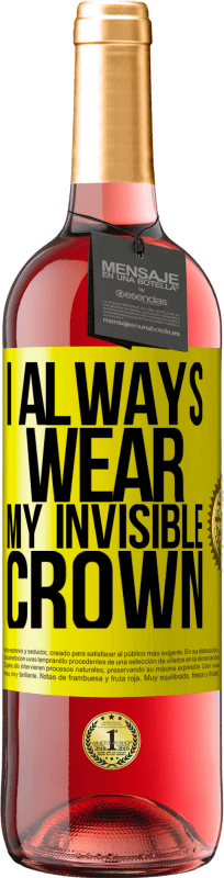 «I always wear my invisible crown» ROSÉ Edition