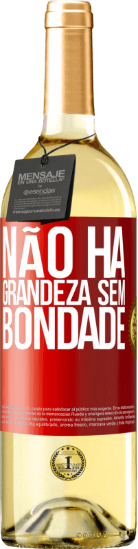 29,95 € | Vinho branco Edição WHITE Não há grandeza sem bondade Etiqueta Vermelha. Etiqueta personalizável Vinho jovem Colheita 2024 Verdejo