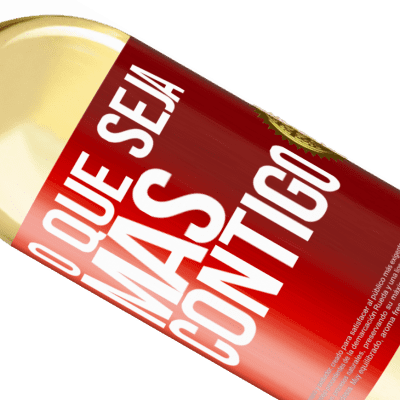 Expressões Únicas e Pessoais. «O que seja mas contigo» Edição WHITE