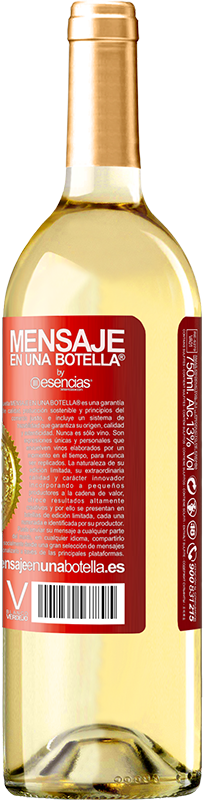 «Tengo un alma y está cargada» WHITE Edition