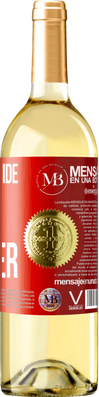 «At your side life feels better» WHITE Edition