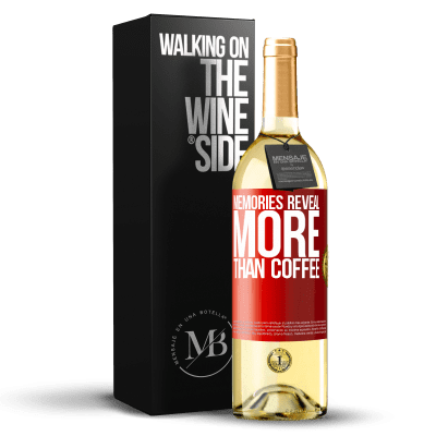 «Memories reveal more than coffee» WHITE Edition