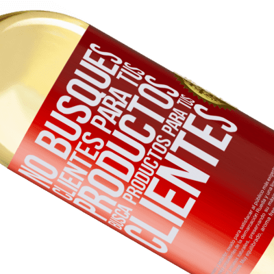 Expresiones Únicas y Personales. «No busques clientes para tus productos, busca productos para tus clientes» Edición WHITE