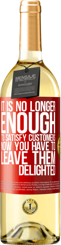 29,95 € | Белое вино Издание WHITE Этого уже недостаточно, чтобы удовлетворить клиентов. Теперь вы должны оставить их в восторге Красная метка. Настраиваемая этикетка Молодое вино Урожай 2023 Verdejo