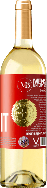«Wine about it» Edição WHITE