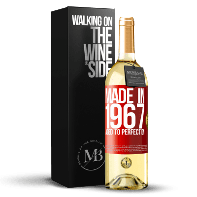 «Made in 1967. Aged to perfection» WHITE Edition