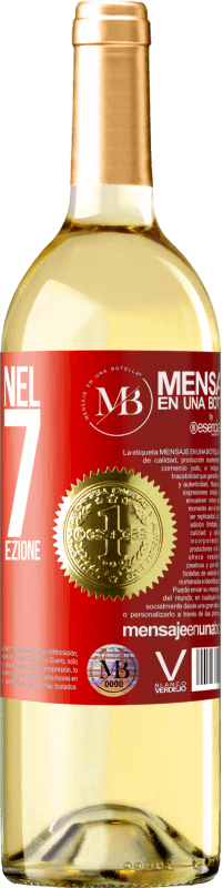 «Prodotto nel 1967. Invecchiato alla perfezione» Edizione WHITE