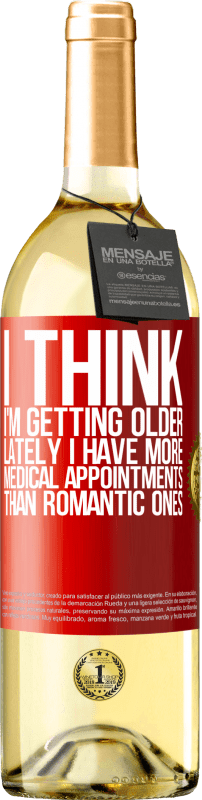«Я думаю, что я становлюсь старше. В последнее время у меня больше медицинских приемов, чем романтических» Издание WHITE