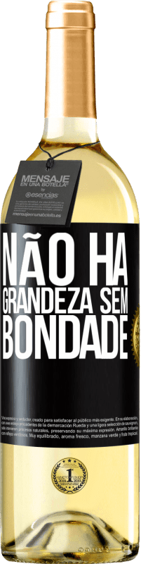 29,95 € | Vinho branco Edição WHITE Não há grandeza sem bondade Etiqueta Preta. Etiqueta personalizável Vinho jovem Colheita 2024 Verdejo