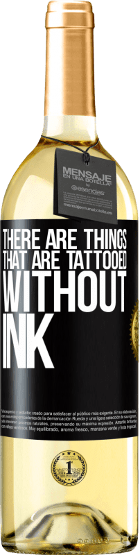 «Есть вещи, которые татуированы без чернил» Издание WHITE