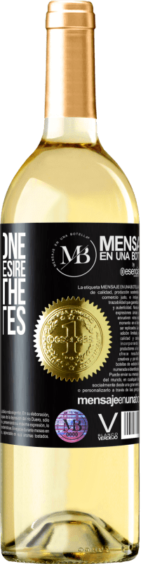 «Find someone with the same desire, not with the same tastes» WHITE Edition