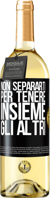 29,95 € | Vino bianco Edizione WHITE Non separarti per tenere insieme gli altri Etichetta Nera. Etichetta personalizzabile Vino giovane Raccogliere 2024 Verdejo