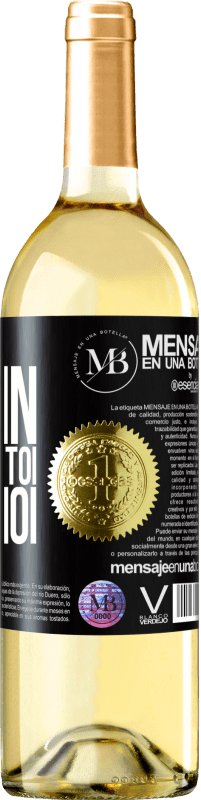 «Deviens destin et croise-toi avec moi» Édition WHITE