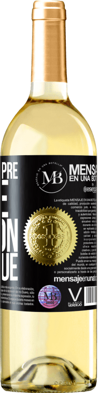 «Con te sempre come mai con chiunque» Edizione WHITE