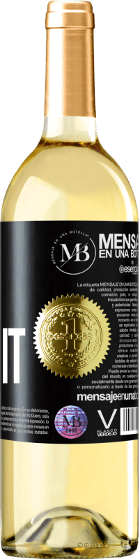 «Wine about it» WHITE Edition