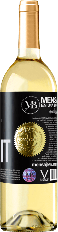 «Wine about it» WHITE Ausgabe