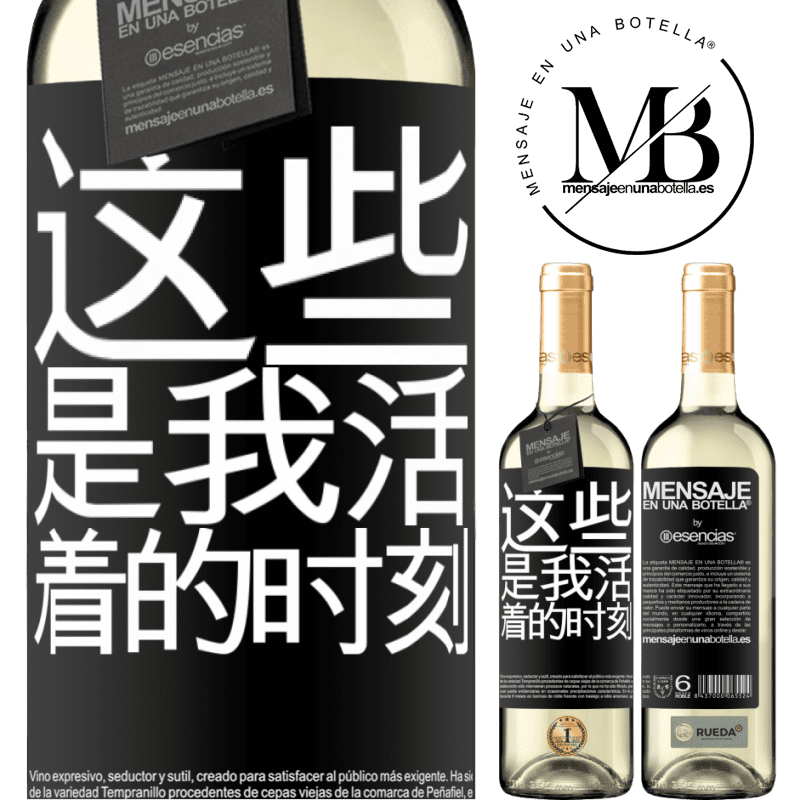 «这些是我活着的时刻» WHITE版