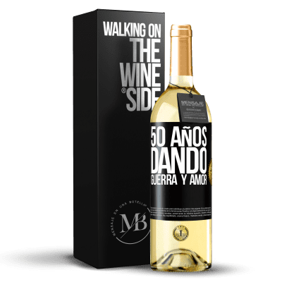 «50 años dando guerra y amor» Edición WHITE