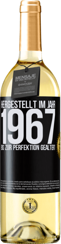 29,95 € | Weißwein WHITE Ausgabe Hergestellt im Jahr 1967. Bis zur Perfektion gealtert Schwarzes Etikett. Anpassbares Etikett Junger Wein Ernte 2023 Verdejo