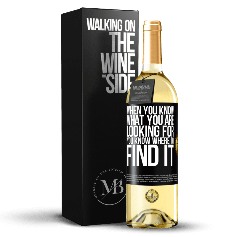 29,95 € Free Shipping | White Wine WHITE Edition When you know what you are looking for, you know where to find it Black Label. Customizable label Young wine Harvest 2025 Verdejo