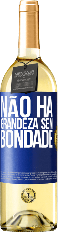 29,95 € | Vinho branco Edição WHITE Não há grandeza sem bondade Etiqueta Azul. Etiqueta personalizável Vinho jovem Colheita 2025 Verdejo