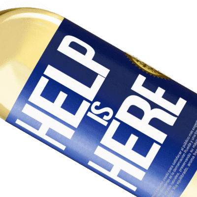 Unique & Personal Expressions. «Help is Here» WHITE Edition