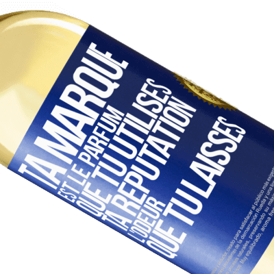 Expressions Uniques et Personnelles. «Ta marque est le parfum que tu utilises. Ta réputation l'odeur que tu laisses» Édition WHITE