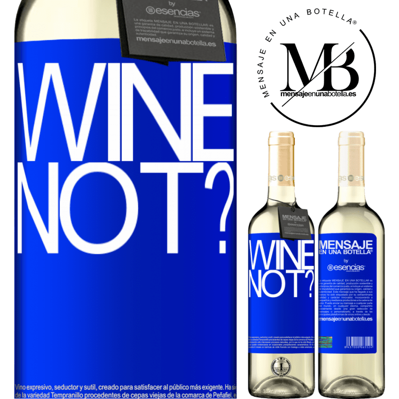 «Wine not?» Издание WHITE