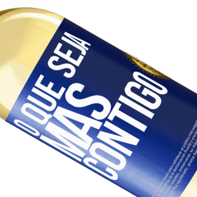 Expressões Únicas e Pessoais. «O que seja mas contigo» Edição WHITE