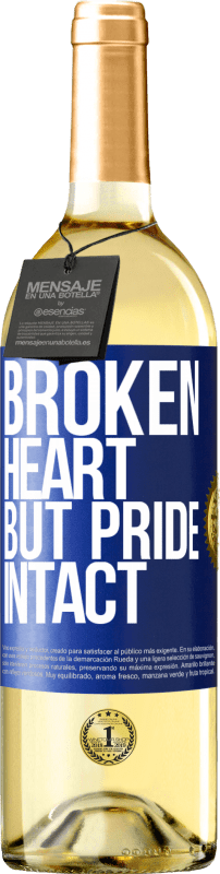 29,95 € | White Wine WHITE Edition The broken heart But pride intact Blue Label. Customizable label Young wine Harvest 2023 Verdejo