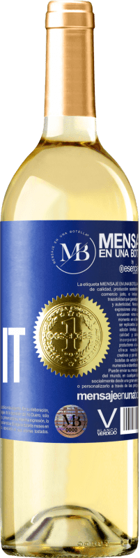 «Wine about it» WHITE Edition