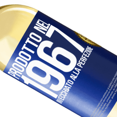 Espressioni Uniche e Personali. «Prodotto nel 1967. Invecchiato alla perfezione» Edizione WHITE