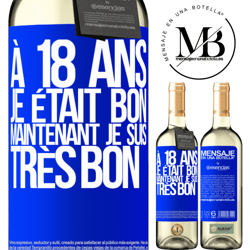 «À 18 ans j'étais beau-gosse. Maintenant très beau-gosse» Édition WHITE