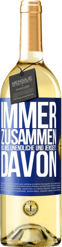 «Immer zusammen, bis ins Unendliche und jenseits davon» WHITE Ausgabe
