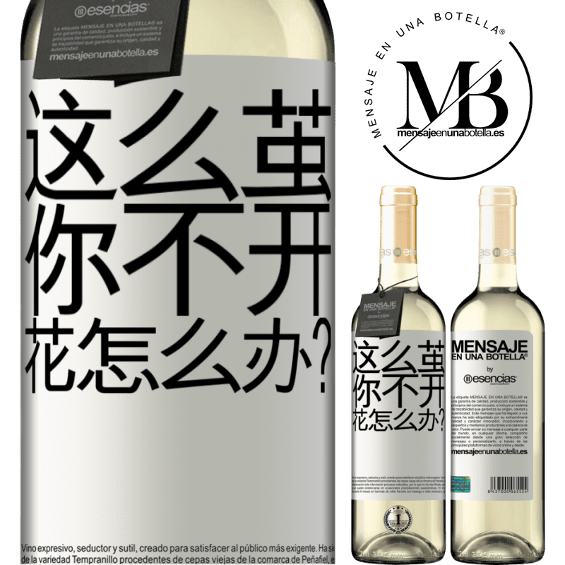«这么茧，你不开花怎么办？» WHITE版