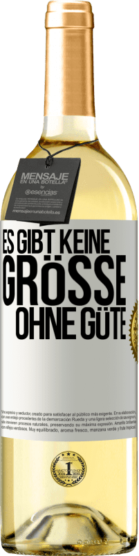 29,95 € | Weißwein WHITE Ausgabe Es gibt keine Größe ohne Güte Weißes Etikett. Anpassbares Etikett Junger Wein Ernte 2025 Verdejo