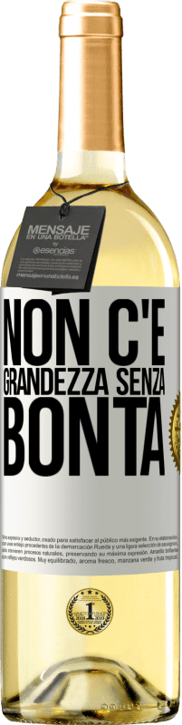 29,95 € | Vino bianco Edizione WHITE Non c'è grandezza senza bontà Etichetta Bianca. Etichetta personalizzabile Vino giovane Raccogliere 2025 Verdejo