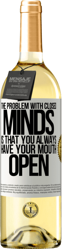 «Проблема с закрытыми умами в том, что у тебя всегда открыт рот» Издание WHITE