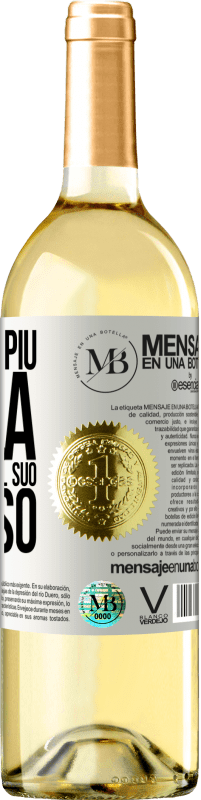 «La curva più bella di una donna è il suo sorriso» Edizione WHITE