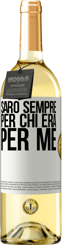 29,95 € | Vino bianco Edizione WHITE Sarò sempre per chi era per me Etichetta Bianca. Etichetta personalizzabile Vino giovane Raccogliere 2024 Verdejo