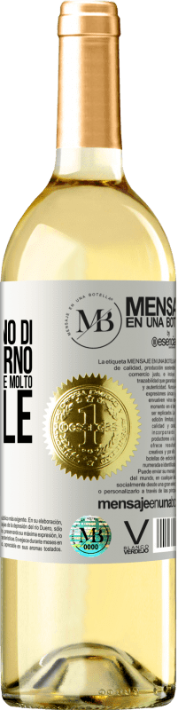 «Tenere lontano di giorno in giorno. Aperto solo in un'occasione molto speciale» Edizione WHITE